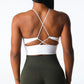 Women's Seamless Solid Sports Bralette
