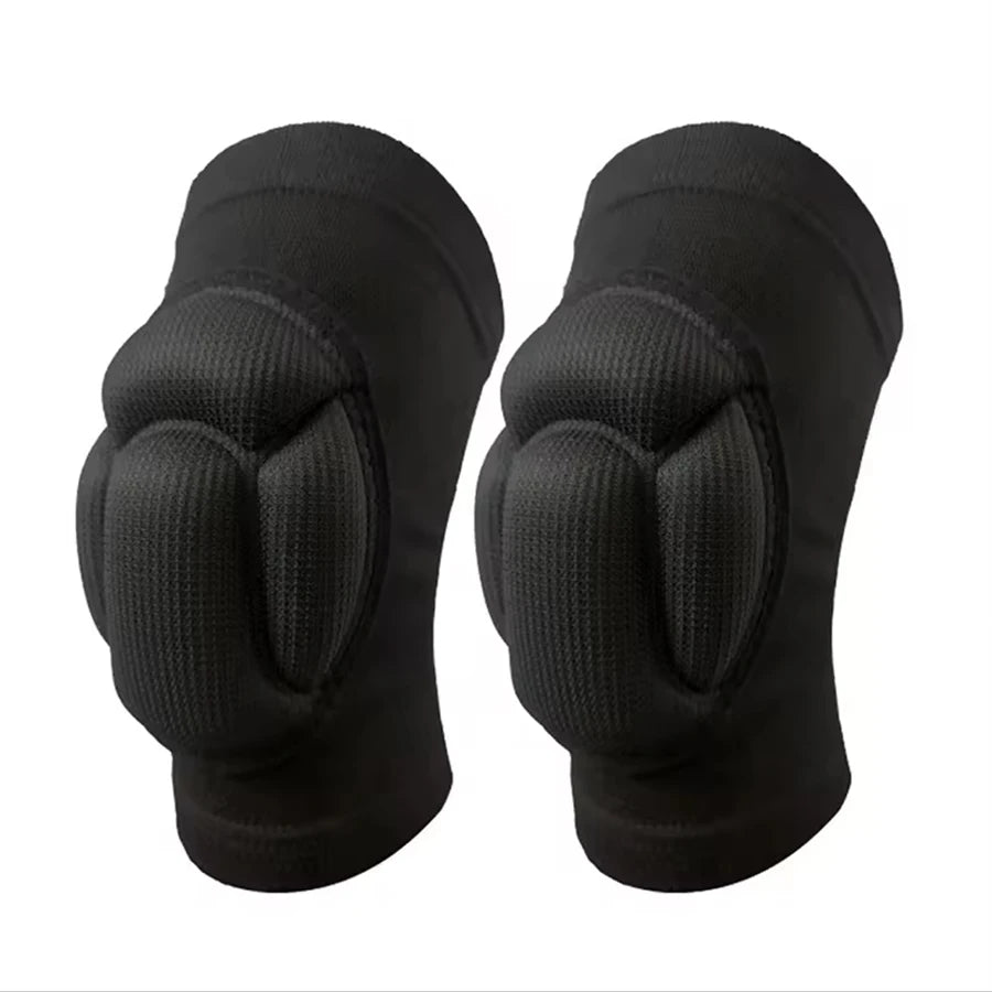 Thickened Sports Knee Pads – Non-Slip Fitness Support (1 Pair)