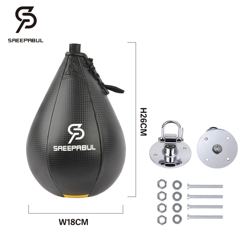 Boxing Speed Ball Set with Reflex Punching Bag