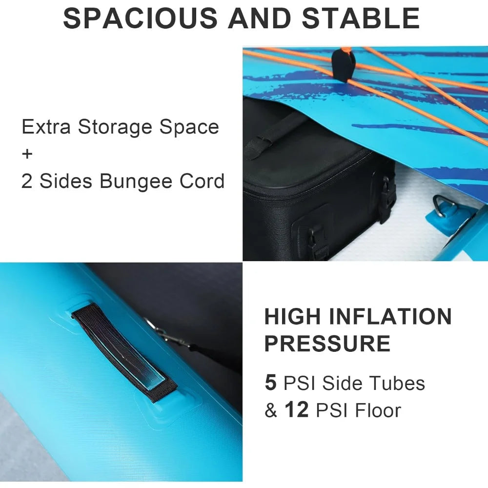 Inflatable Lightweight Foldable Kayak for Adults