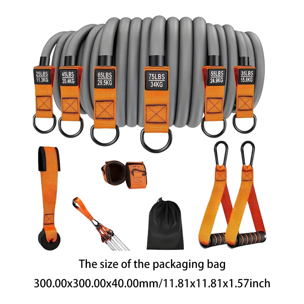 Heavy Duty Resistance Bands Set with Handles