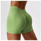 Women’s High-Waist Scrunch Butt Yoga Shorts