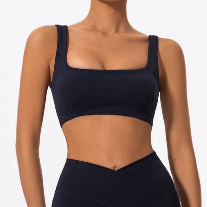 Ctenkevet Women's Shockproof Backless Sports Bra