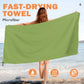 Oversized Microfiber Beach Towel – Quick Dry & Sand-Free (31.5"x71")