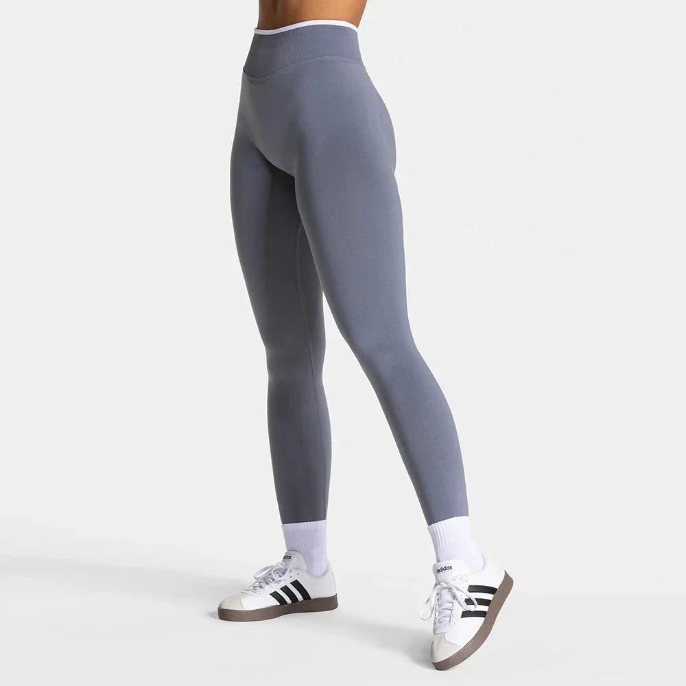 Women High Waist Seamless Scrunch Yoga Leggings