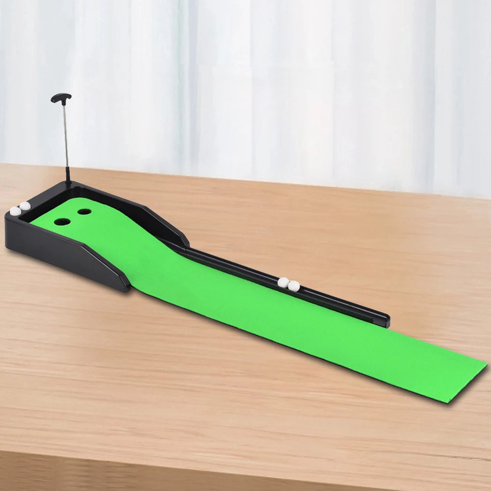 Indoor Golf Putting Green Mat Set