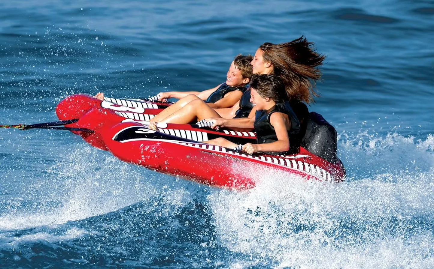 Heavy Duty Towable Water Tube for Boating and Water Sports