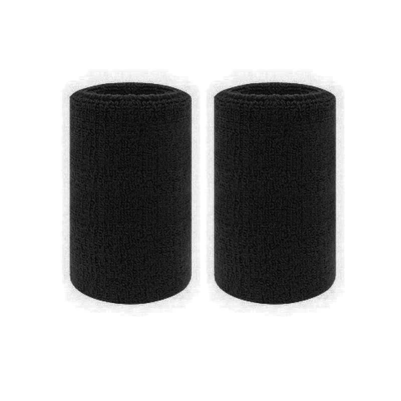 2PCS Sports Wrist Sweatbands – Absorbent Wrist Guards