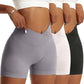 3-Pack Women’s Scrunch Butt Yoga Biker Shorts