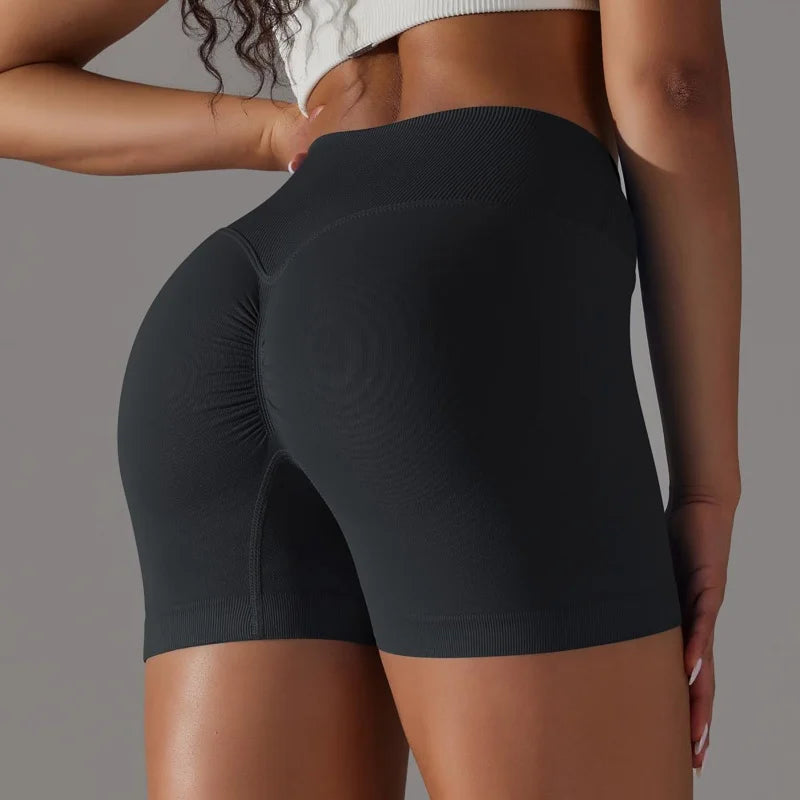 3-Pack Women’s Scrunch Butt Yoga Biker Shorts
