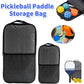 Waterproof Pickleball Paddle Storage Bag with Ball Holder