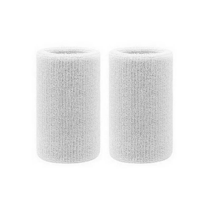 2PCS Sports Wrist Sweatbands – Absorbent Wrist Guards