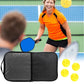 Waterproof Pickleball Paddle Storage Bag with Ball Holder