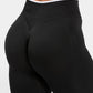 Women High Waist Seamless Scrunch Yoga Leggings