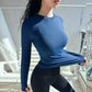 Women Long Sleeve Yoga & Running Sports Top