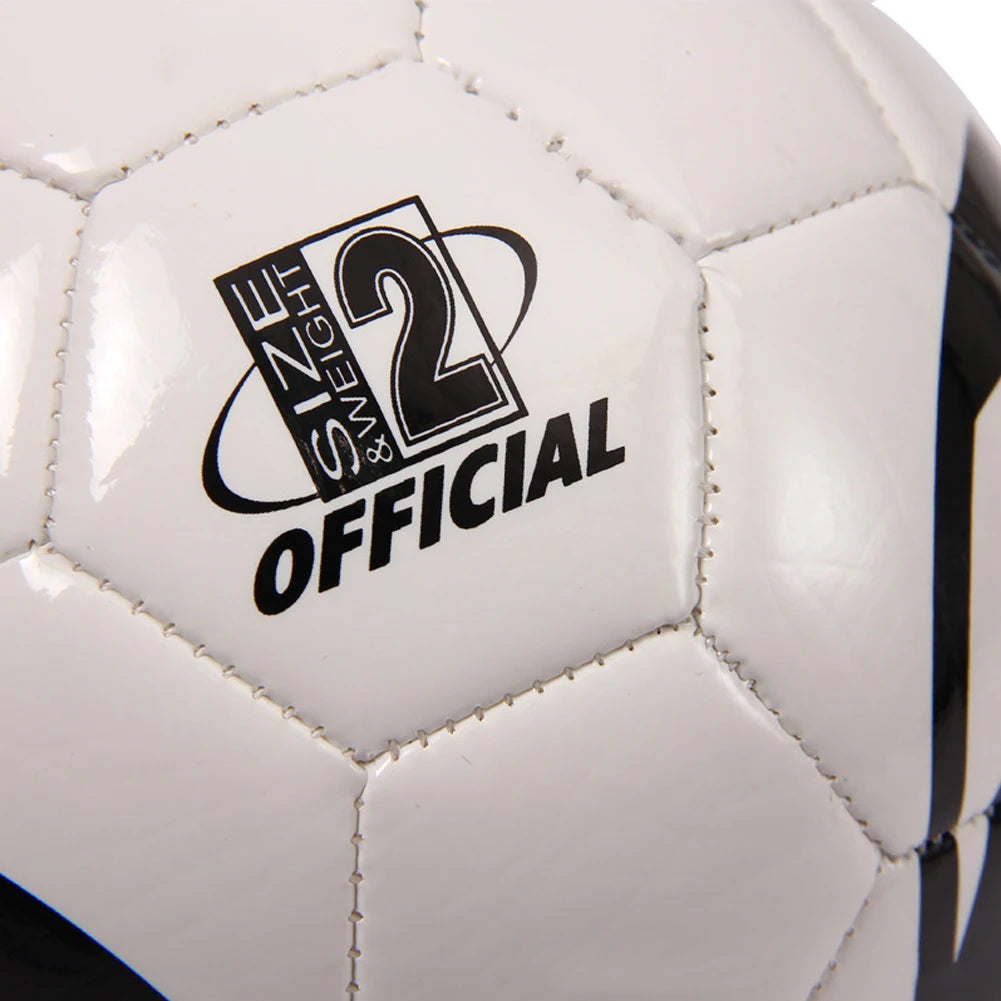 Beginner Soccer Training Ball with Kick Practice Belt – Size 2