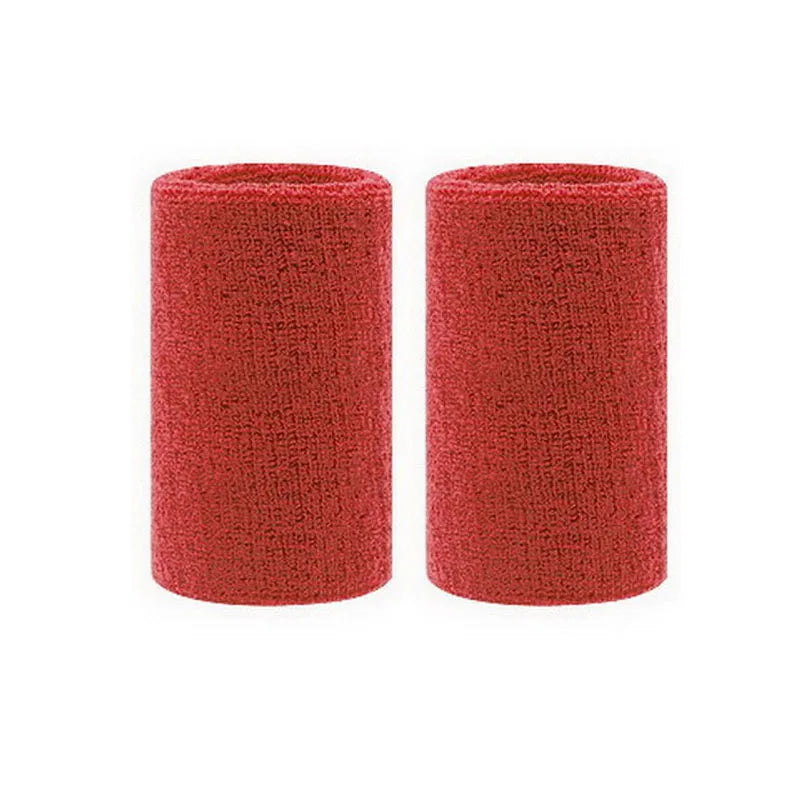 2PCS Sports Wrist Sweatbands – Absorbent Wrist Guards