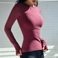 Women Long Sleeve Yoga & Running Sports Top