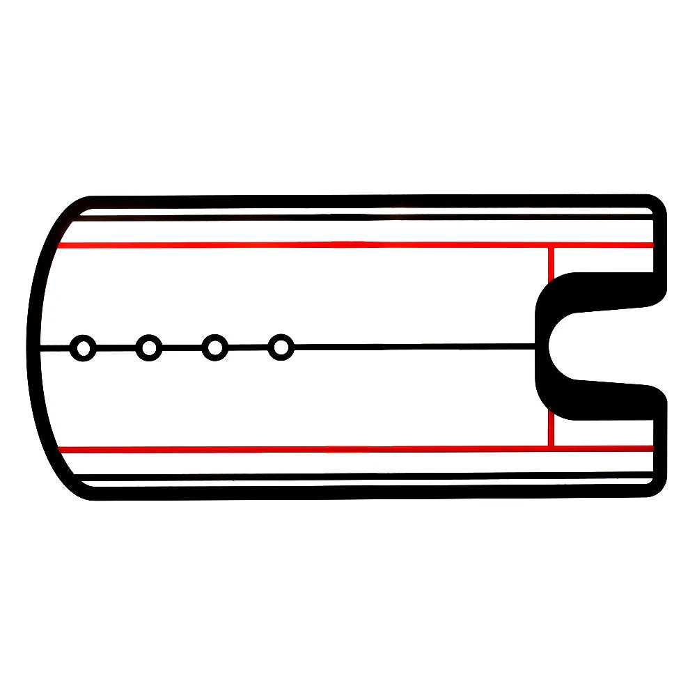Golf Putting Practice Alignment Mirror – Eye Line Trainer