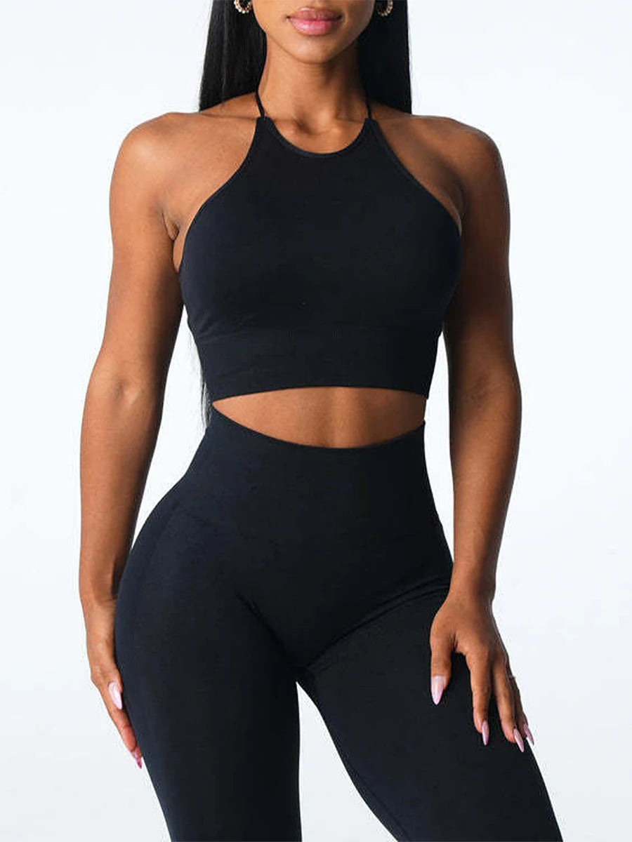 Women's Seamless Solid Sports Bralette