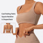Ctenkevet Women's Shockproof Backless Sports Bra