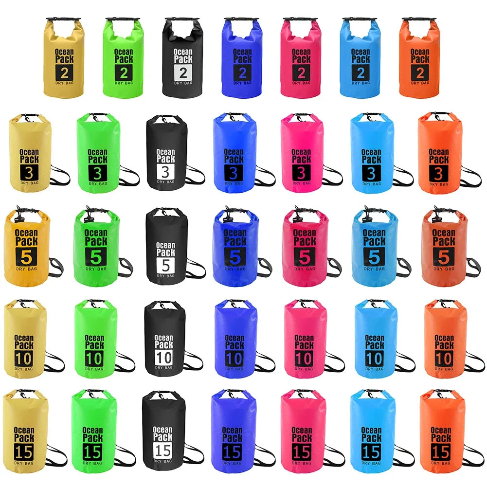 Waterproof Dry Bag – 2L/3L/5L/10L Floating Gear Sack