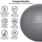 Balance Yoga & Pilates Ball (65/75/85cm)