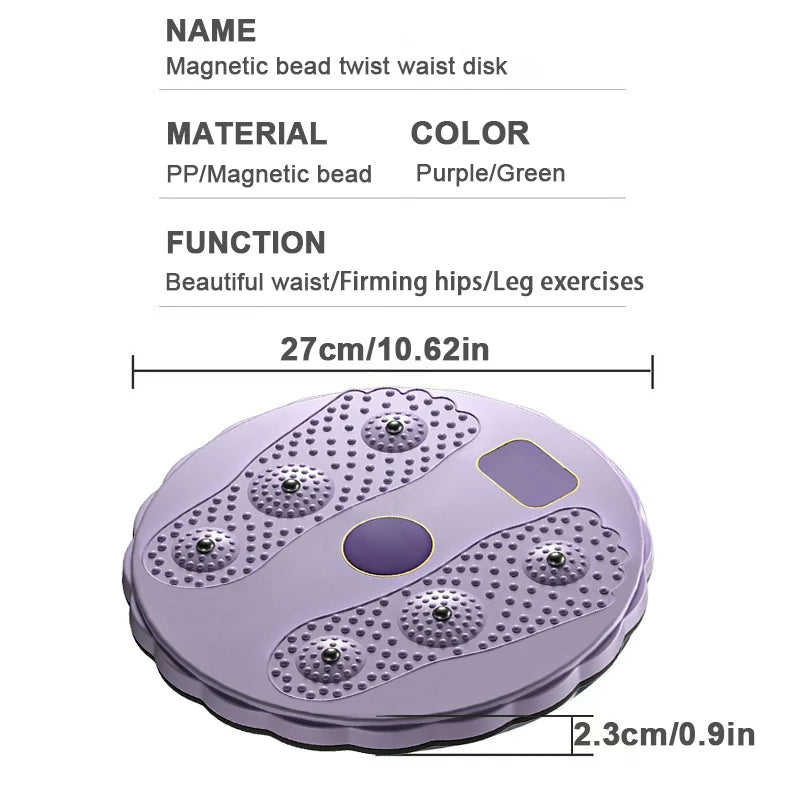 Waist Twisting Balance Disc with Magnetic Massage