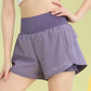 PHIGEER Women Yoga Shorts with Pocket – Lightweight Gym Shorts