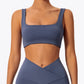 Ctenkevet Women's Shockproof Backless Sports Bra