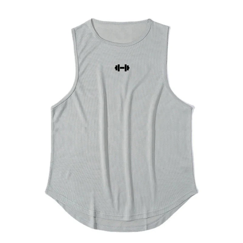 Men’s Quick-Dry Loose Gym Tank Top – Basketball Vest