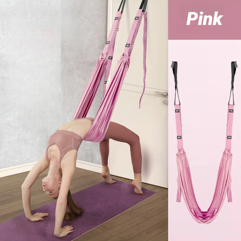 Adjustable Aerial Yoga Strap & Leg Splits Trainer