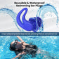 4 Pairs Reusable Silicone Swimming Earplugs