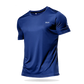 Men’s Multicolor Sports T-Shirt – Quick-Dry Gym Wear