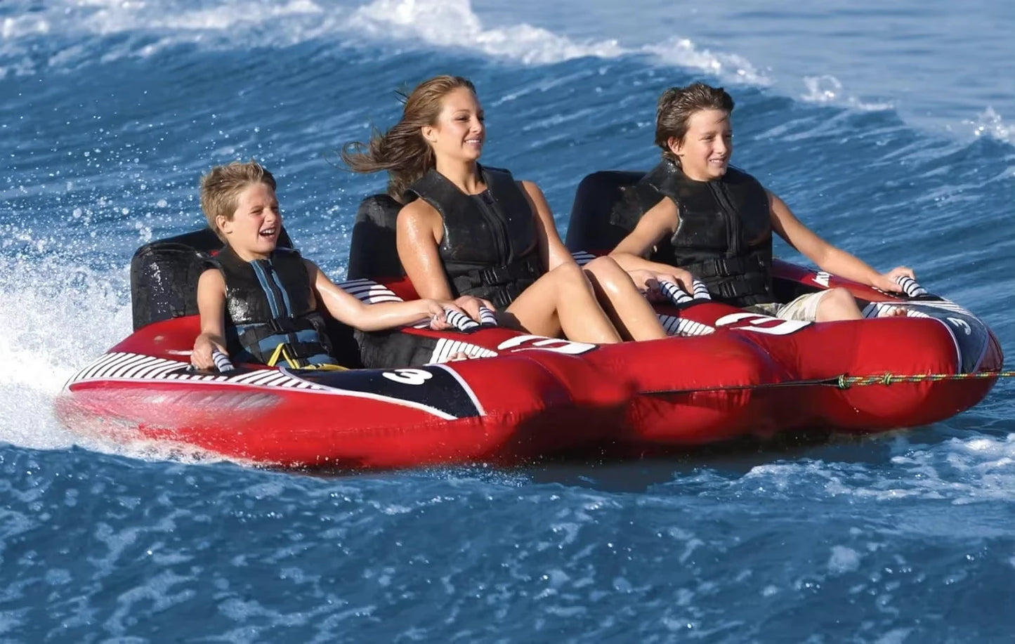 Heavy Duty Towable Water Tube for Boating and Water Sports