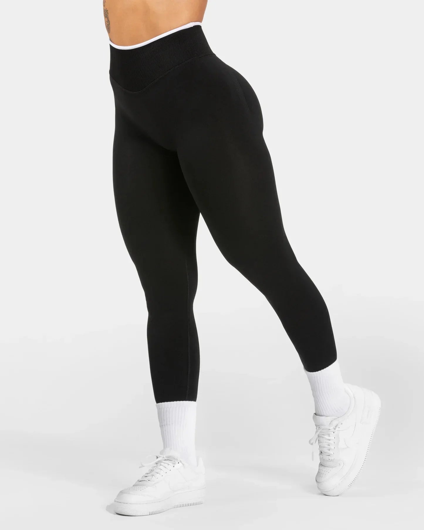 Women High Waist Seamless Scrunch Yoga Leggings