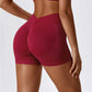 Women’s High-Waist Scrunch Butt Yoga Shorts