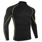 Men’s Quick-Dry Long Sleeve Compression Running Shirt