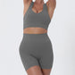Women’s Summer 2-Piece Crop Top & Shorts Set