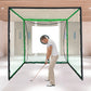 2.5M Golf Practice Net with Hitting Mat & Chipping Cage