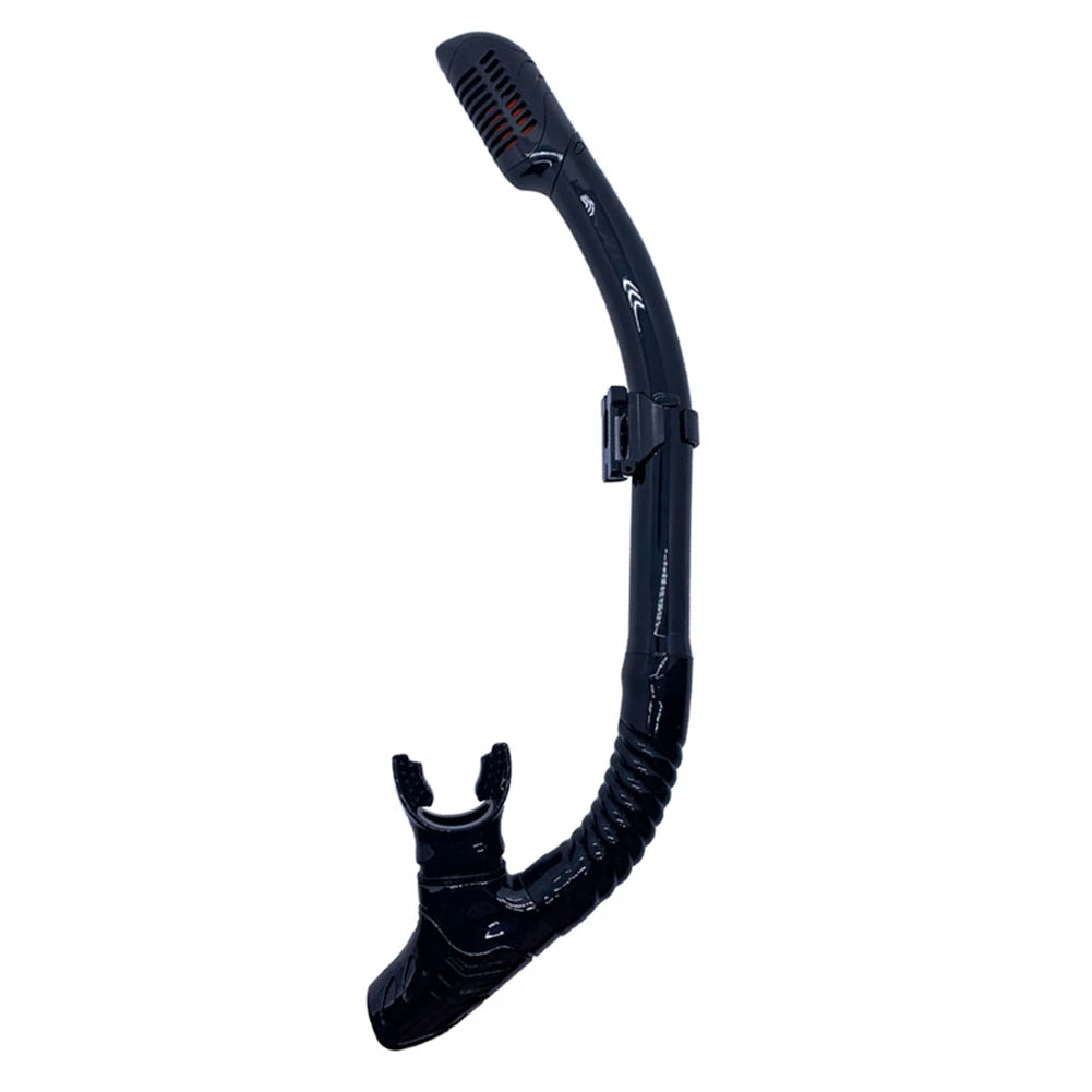 Full Dry Silicone Snorkel with Flexible Mouthpiece