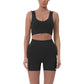 Women’s Summer 2-Piece Crop Top & Shorts Set