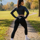 Women High Waist Seamless Scrunch Yoga Leggings