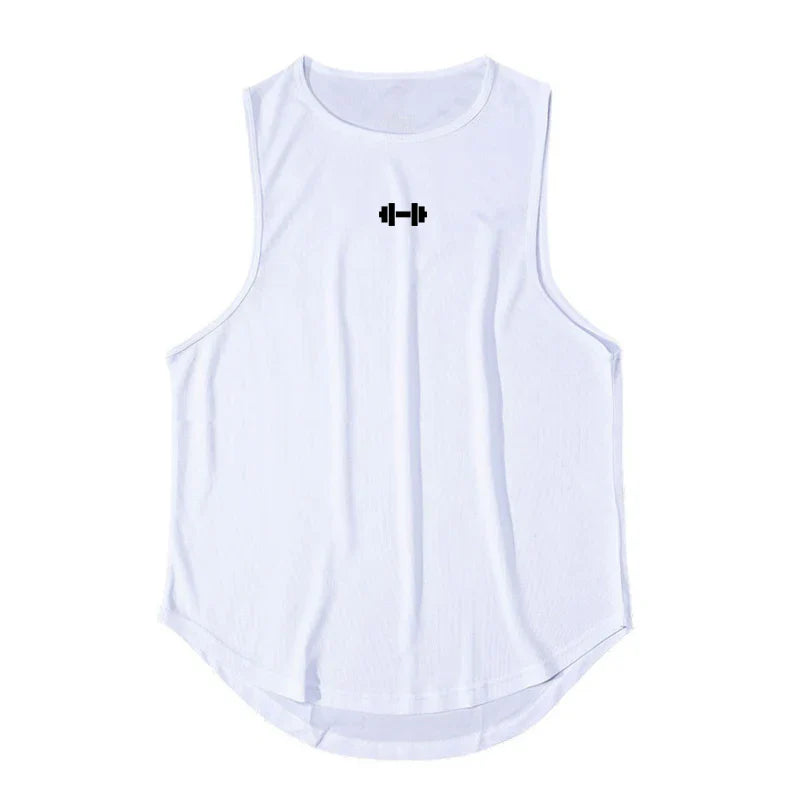 Men’s Quick-Dry Loose Gym Tank Top – Basketball Vest