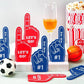 EVA Foam Finger Cheer Hand with “We’re #1” Print