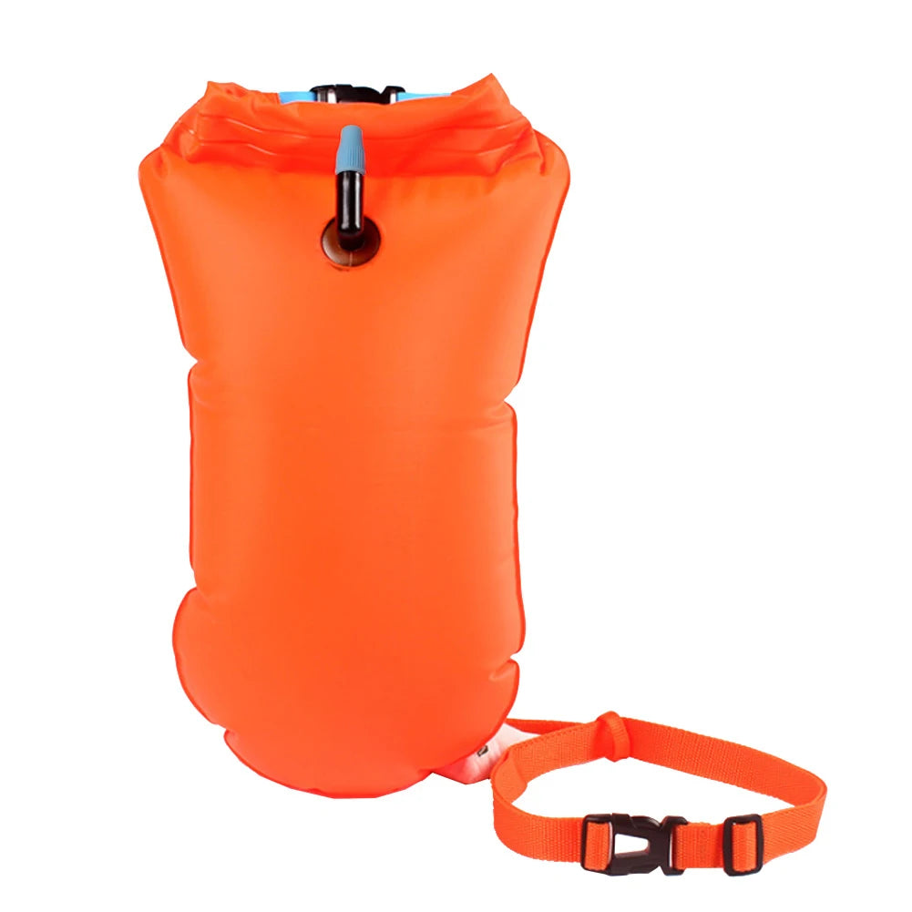 Outdoor Safety Swimming Buoy with Waist Belt – Multifunction Swim Float Bag