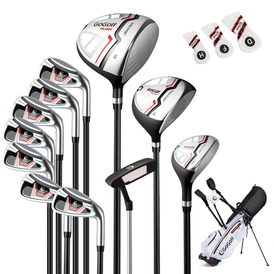 Women’s Complete Golf Club Set with Bag – Red