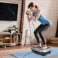 Whole Body Vibration Exercise Machine with Resistance Bands
