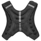 20 lb Adjustable Weighted Vest with Reflective Stripes