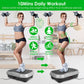 Whole Body Vibration Exercise Machine with Resistance Bands